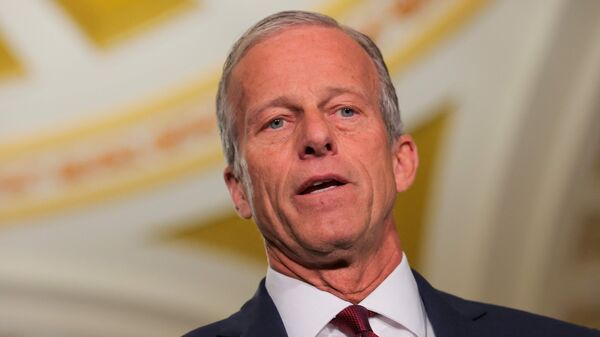US Senate Majority Leader John Thune