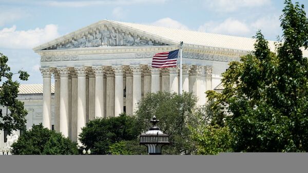 The US Supreme Court in Washington, DC, US, on Thursday, June 25, 2026. Photographer: Graeme Sloan/Bloomberg