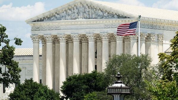 The US Supreme Court in Washington, DC, US, on Thursday, June 25, 2026. Photographer: Graeme Sloan/Bloomberg