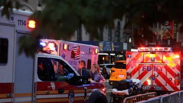 Penn station stabbing today: First responders gather after reports of a stabbing incident at Penn Station in New York City.