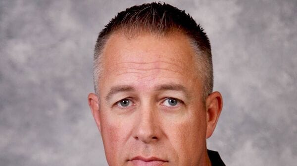 Lance Schroyer, whom U.S. President Donald Trump said on Saturday that he will nominate as the next director of U.S. Immigration and Customs Enforcement, appears in an unknown location, in this handout picture released April 20, 2016. (Oklahoma Highway Patrol/Handout via REUTERS)