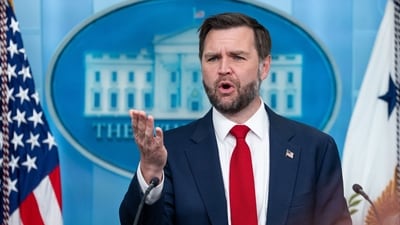 In an interview with the New York Times, JD Vance criticised Israel's National Security Minister Itamar Ben-Gvir and Finance Minister Bezalel Smotrich for opposing the US-Iran peace deal. (Bloomberg)
