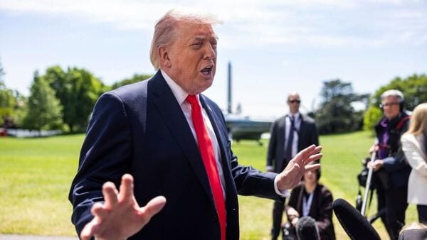 US President Donald Trump. (Bloomberg)