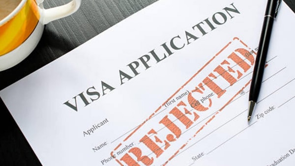 Representative image of a visa application