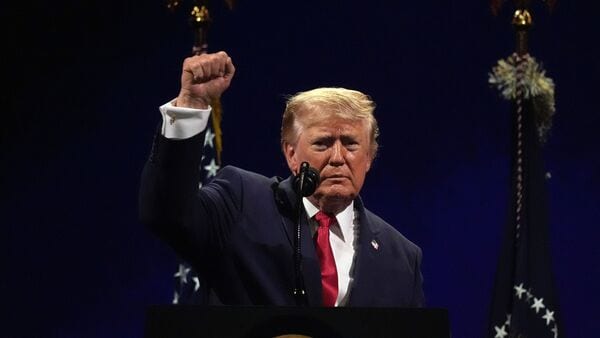 File image of US President Donald Trump