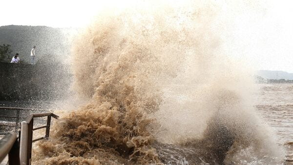 Typhoon Bavi hits eastern China, forces 2 million evacuations (Image: AP/PTI)