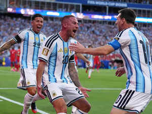 Argentina tops Switzerland and England beats Norway in World Cup quarterfinals, in photos