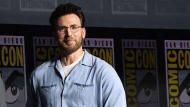 US actor Chris Evans attends the Marvel panel during Comic-Con International in San Diego, California, on July 25, 2026. (Photo by Chris DELMAS / AFP)