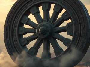 Civilisations, time and the turning wheel