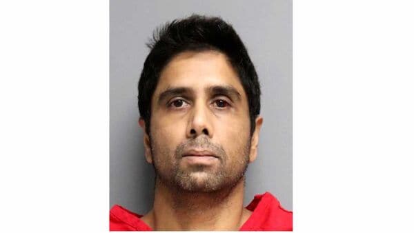 This undated photo provided by the San Mateo County Sheriff's Office shows Dharmesh Patel.