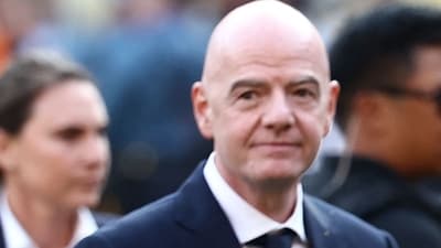 Is Gianni Infantino’s leaked letter to Argentina real? Here’s what he wrote.  (Photo by CHARLY TRIBALLEAU / AFP) (AFP)