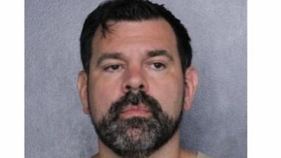 Florida Panthers suspended Teddy Richards after his Broward County arrest, with the team waiting for the investigation before making further decisions. (Broward Main Jail)