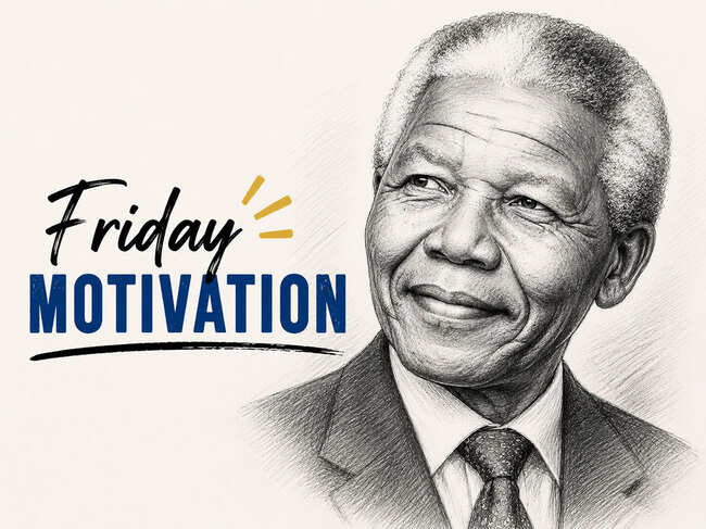 Friday Motivation by Nelson Mandela