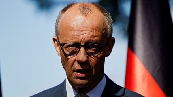 German Chancellor and leader of the Christian Democratic Union (CDU) Friedrich Merz