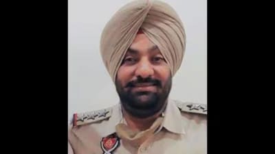 Gurinderjit Singh Nagra, a Punjab police inspector, was named in the investigation. (HT Photo)