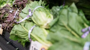 Lettuce at a grocery store in Washington, D.C., U.S., July 24, 2026. REUTERS/Nathan Howard