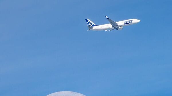 Aircraft landed safely after accidental onboard security alert prompted emergency response