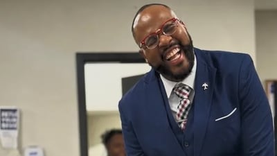 Lorenzo Thompson is a dedicated Southwest Airlines flight attendant with no criminal record, a valid work visa, and a pending asylum case. (GoFundMe)