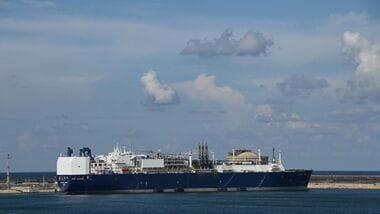 Egypt confirms drone caused fire on two gas vessels at Damietta.