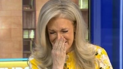 Fox & Friends meteorologist Janice Dean became emotional during her farewell, reflecting on her 22-year career as she leaves to battle multiple sclerosis (FoX News clip screenshot)