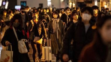As of January 1, the population of Japanese residents stood at 119.74 million, down 0.76% from a year earlier
