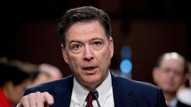 FILE - Former FBI Director James Comey.