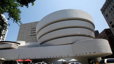 The Guggenheim Museum is among 31 NYC buildings where Legionella bacteria was detected. (AP Photo/Kathy Willens)