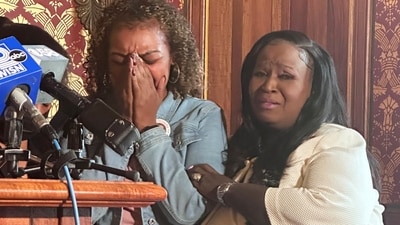 Corey Ruiz family: Mother, daughter, brother speak after Madison police shooting. (AP Photo/Scott Bauer) (AP Photo/Scott Bauer)