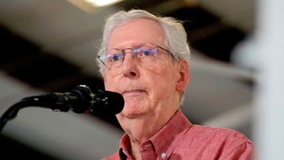 Senator Mitch McConnell shared new photo (AP Photo/Mark Humphrey)