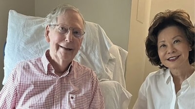 Mitch McConnell shares health update: 'Was briefly unconscious' (Credit: Mitch McConnell office)