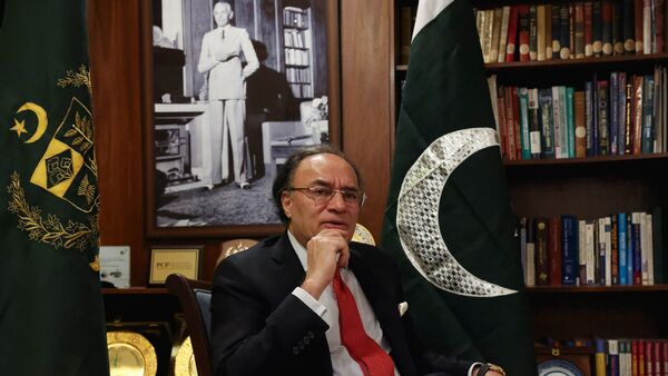 Pakistan Finance Minister Muhammad Aurangzeb.