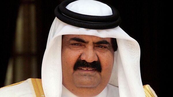 The emir of Qatar, Sheikh Hamad bin Khalifa al-Thani, died at the age of 74