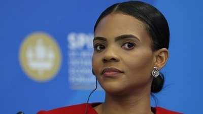 American conservative political commentator Candace Owens, attends a session at the St. Petersburg International Economic Forum (SPIEF) in Saint Petersburg, Russia, June 4, 2026. REUTERS/Anastasia Barashkova (REUTERS)