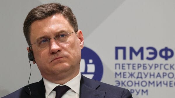 Russia's Deputy Prime Minister Alexander Novak.