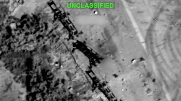 US forces struck approximately 90 Iranian military targets