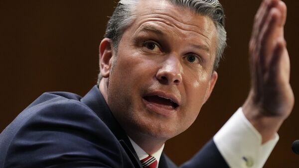 Defence Secretary Pete Hegseth testifies at a Senate Appropriations Committee hearing