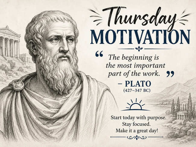 Thursday Motivation by Plato