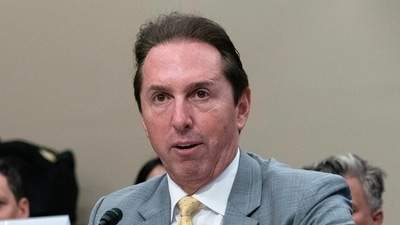 Troy Edgar, the deputy secretary of the Department of Homeland Security, testifies before the House Committee on Appropriations subcommittee on Homeland Security on Capitol Hill, Thursday, June 25. (AP Photo/Jose Luis Magana)