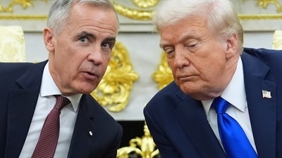 Donald Trump raises tariff threats against Canada over hazardous wildfire smoke impacting U.S. air quality. (AP/File) Donald Trump raises tariff threats against Canada over hazardous wildfire smoke impacting U.S. air quality. (AP/File)