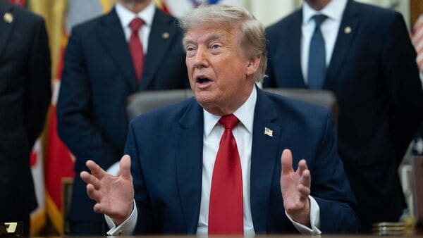 US President Donald Trump on Thursday accused China of 2020 election interference