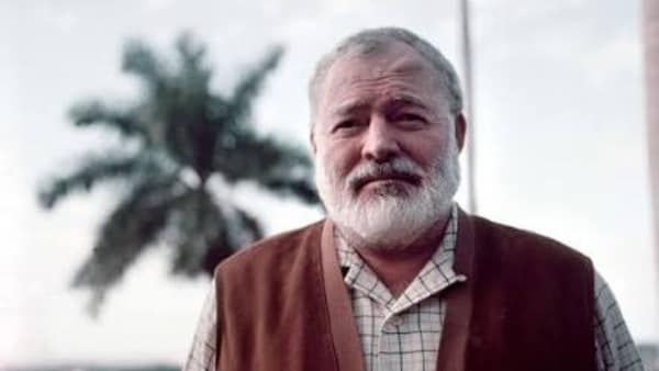 Quote of the day by Ernest Hemingway.