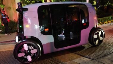 File image of a Zoox robotaxi