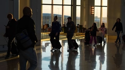 The U.S. Embassy in Amman advised Americans to avoid Aqaba's airport and seaport. (Getty Images via AFP)