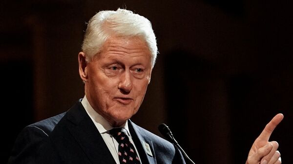 Bill Clinton launched an attack on the Trump administration, alleging that it had weakened democratic institutions and abused executive power. REUTERS/Nick Oxford/File Photo