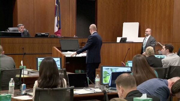 A still image from video shows Tyler Robinson, accused in the fatal shooting of conservative activist Charlie Kirk, attending a preliminary hearing presided over by District Court Judge Tony Graf at the Fourth District Court in Provo, Utah, U.S., July 6, 2026.  Utah Courts and KSL TV/Pool via REUTERS.