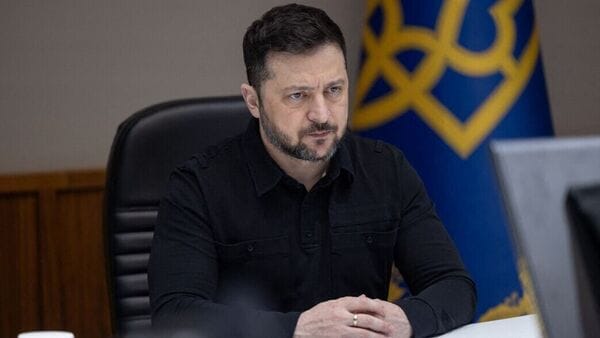 Ukrainian President Volodymyr Zelensky