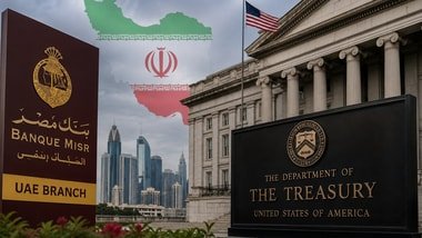 US targets Egyptian bank’s UAE branches over alleged Iran ties.