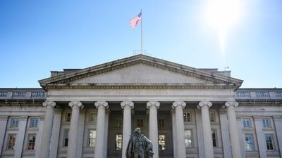 US Treasury bond buybacks may lower yields temporarily, but inflation, deficits and heavy borrowing could keep US bond yields under pressure. (AFP)