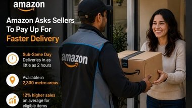 Amazon is asking some third-party sellers to bid for access to its sub-Same Day delivery service.