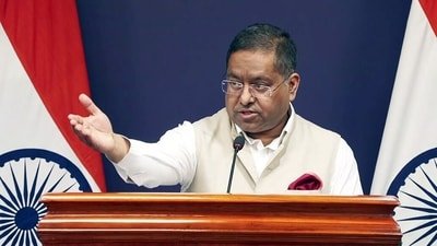 MEA Spokesperson Randhir Jaiswal (ANI Video Grab) MEA Spokesperson Randhir Jaiswal (ANI Video Grab)